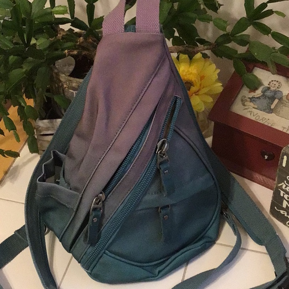 ‘KL928’ Canvas Sling/Crossbody NWOT (#7) - Picture 2 of 11